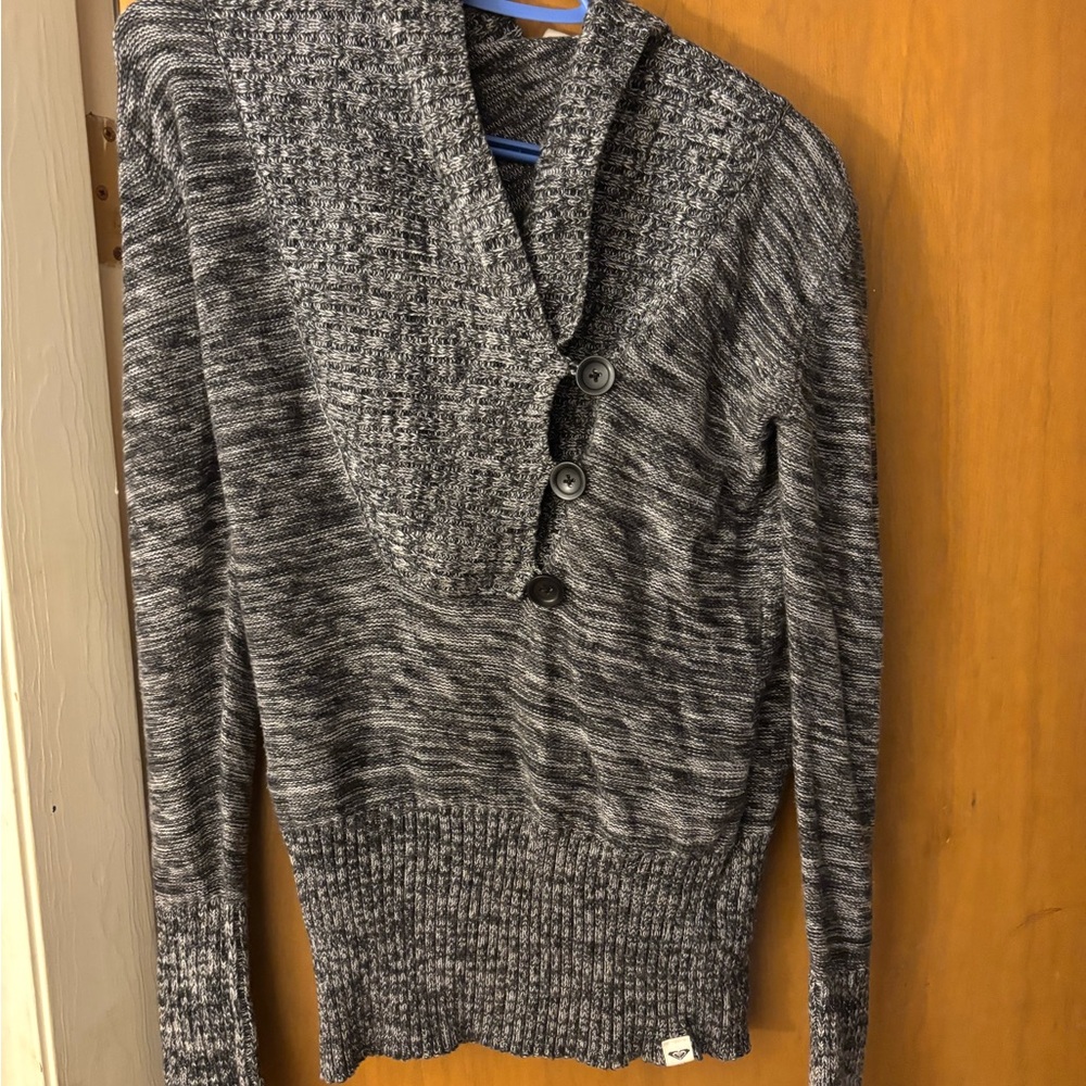 Cozy Gray Knit Sweater